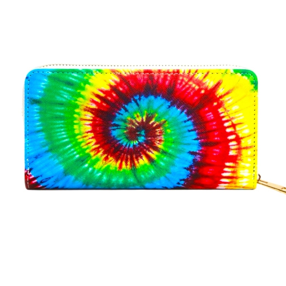 Tie Dye Single Women’s Zip Wallets